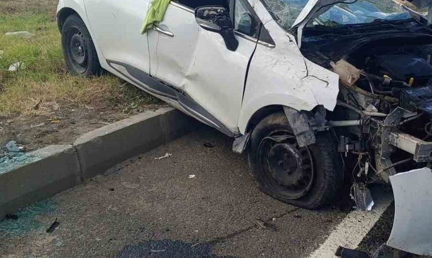 Tekirdağ'da meydana gelen trafik kazasında 2 kişi yaralandı