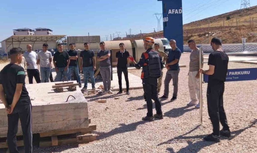 Elazığ'da jandarma personeline arama kurtarma eğitimi verildi