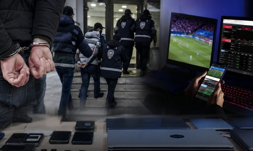 18 İlde Dev Bahis Operasyonu: 61 Şüpheli Yakalandı