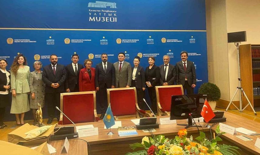 Sorgun belediye başkanı Ekinci, Kazakistan'da kültürel iş birliği görüşmeleri gerçekleştirdi