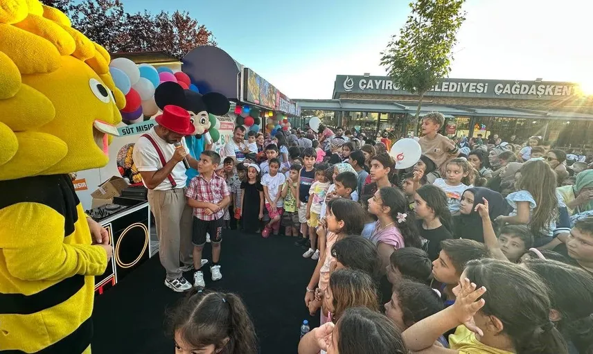 Çayırova’da çocuklar yazı eğlencelerle uğurladı