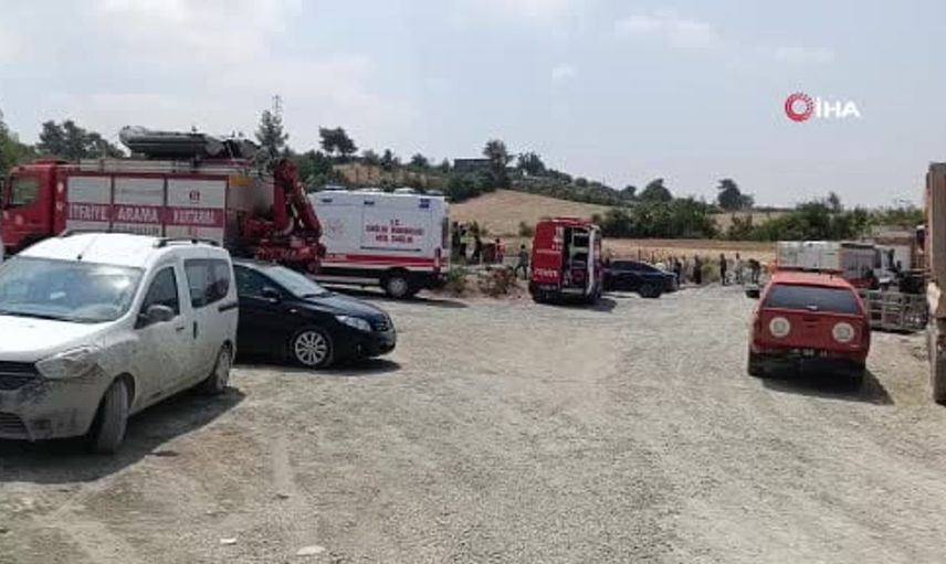 Adana'da içme suyu projesinde meydana gelen göçükte bir işçi yaşamını yitirdi