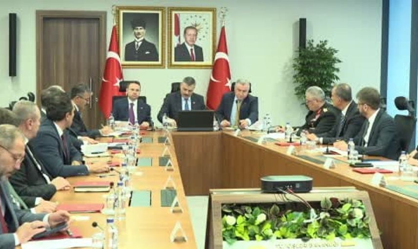 Üç bakan spor güvenliği değerlendirme toplantısında bir araya geldi