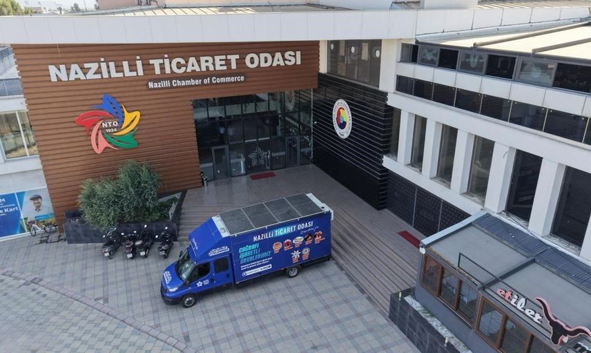 Nazilli Ticaret Odası’nın yeni mobil aracı, tanıtım ve destek işleviyle hizmette