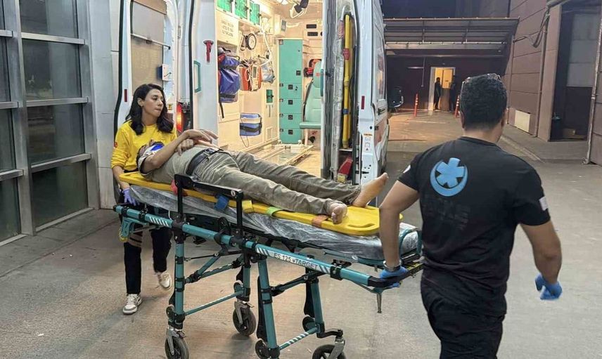 Adıyaman'da motosiklet kazası: Yaralı sürücü hastaneye kaldırıldı
