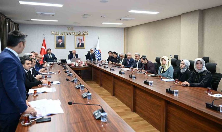 Malatya'da üniversite güvenliği için kritik toplantı yapıldı