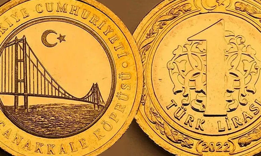 1915 Çanakkale Köprüsü anısına hatıra 1 liralar tedavüle giriyor