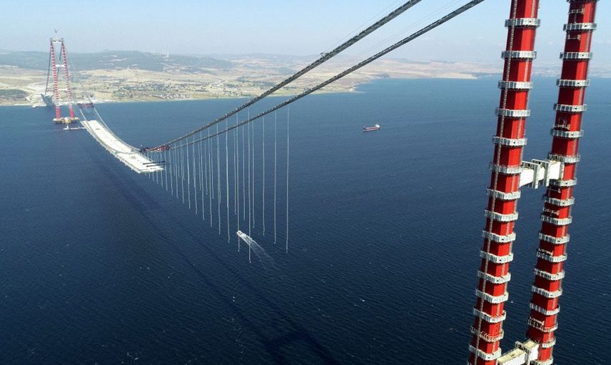 1915 Çanakkale Köprüsü'nde Sona Yaklaşıldı