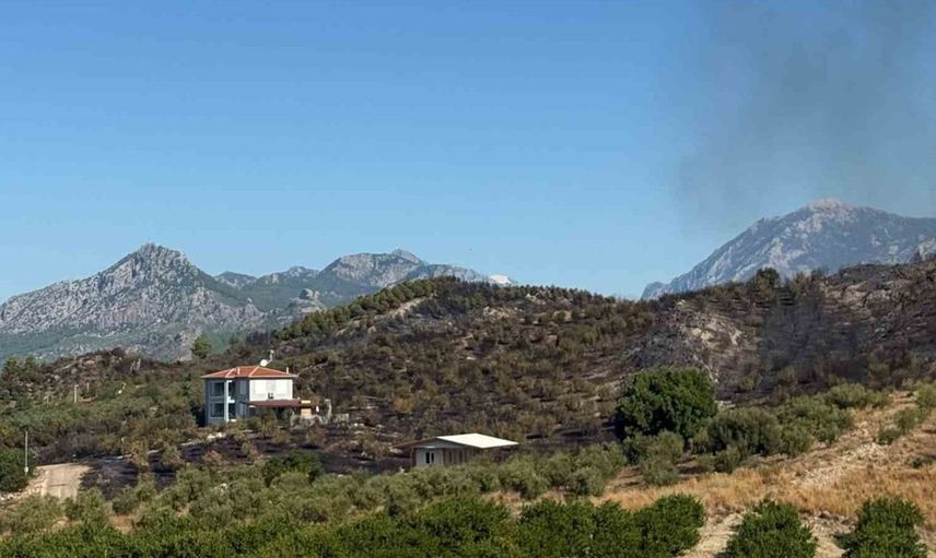 Serik yangınında ablasını kurtaran Süleyman Karaca, o anları anlattı