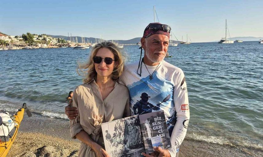 83 gün süren kano yolculuğunu başarıyla tamamladı: Halil Uzel Bodrum’a ulaştı