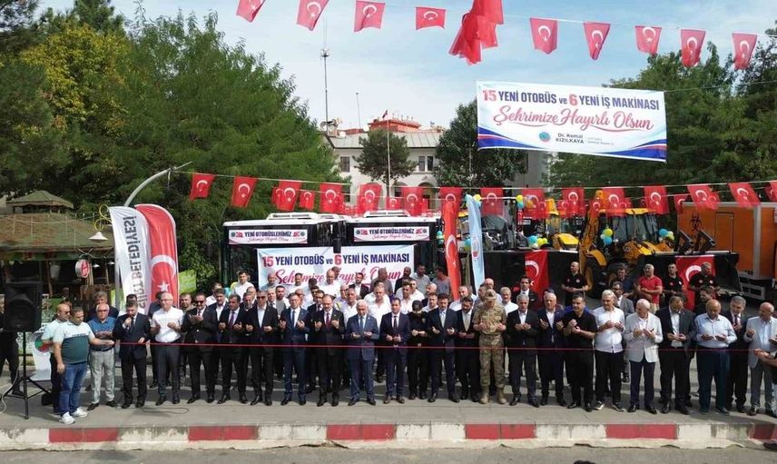 Siirt Belediyesi filosuna 21 yeni araç daha eklendi