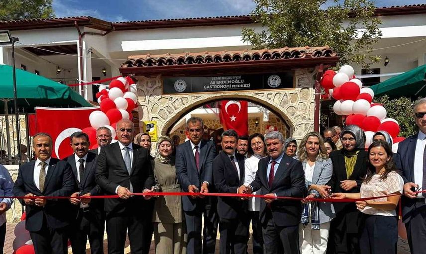 Besni'de yerel lezzetlerin geleceğe taşınacağı yeni gastronomi merkezi açıldı