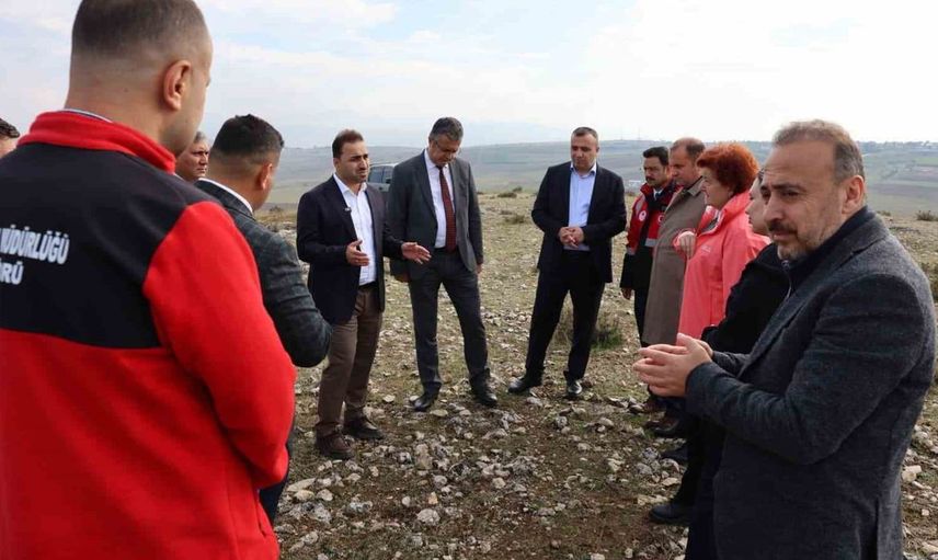 Vezirköprü'deki besi projesinin saha incelemeleri yapıldı