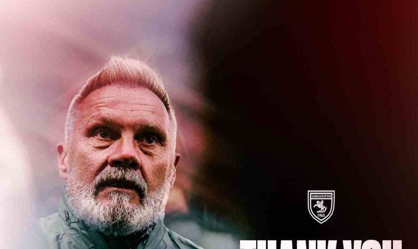 Samsunspor, teknik direktör thorsten fink ile yollarını ayırdı