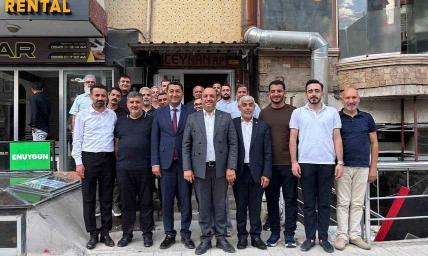 Malatya ticaret ve sanayi odası başkan adayı boyraz'dan saadet partisi'ne ziyaret
