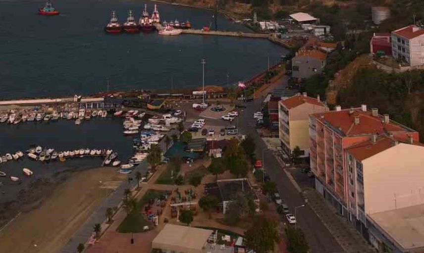 Tekirdağ'da yağmur sonrası gökkuşağı ile görsel şölen