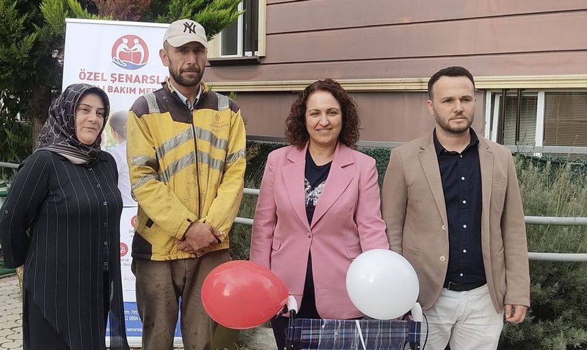 Tehdit soruşturmasında uzlaşma: Tekerlekli sandalye bağışı yapıldı