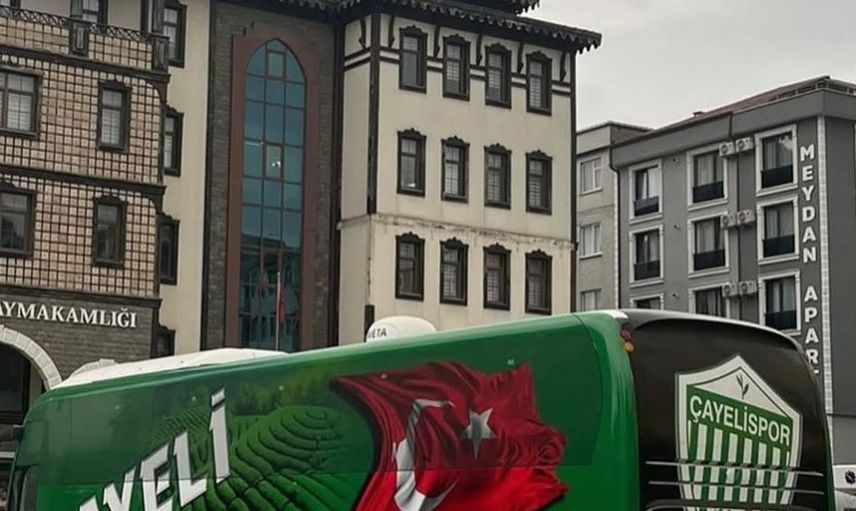 Çayelispor, Erzurum yolculuğunda tünelde arıza yaşadı