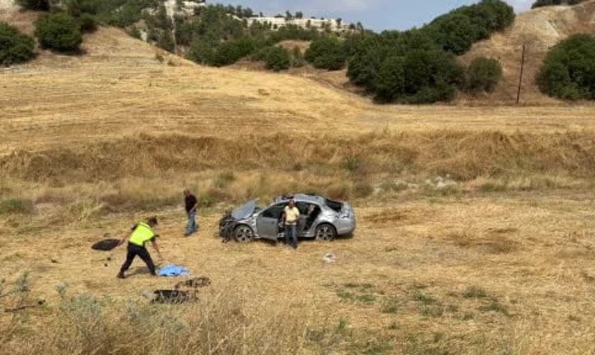 Uşak’ta otomobil takla attı: 1 kişi hayatını kaybetti
