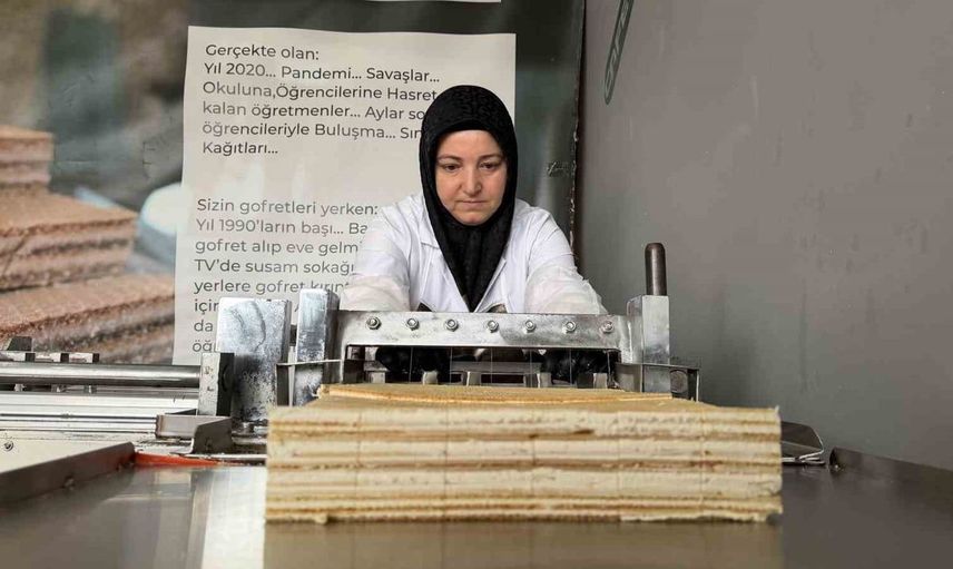 Geleneksel gofretlerle geçmişe yolculuk: Hanife Kısmet'in hikayesi