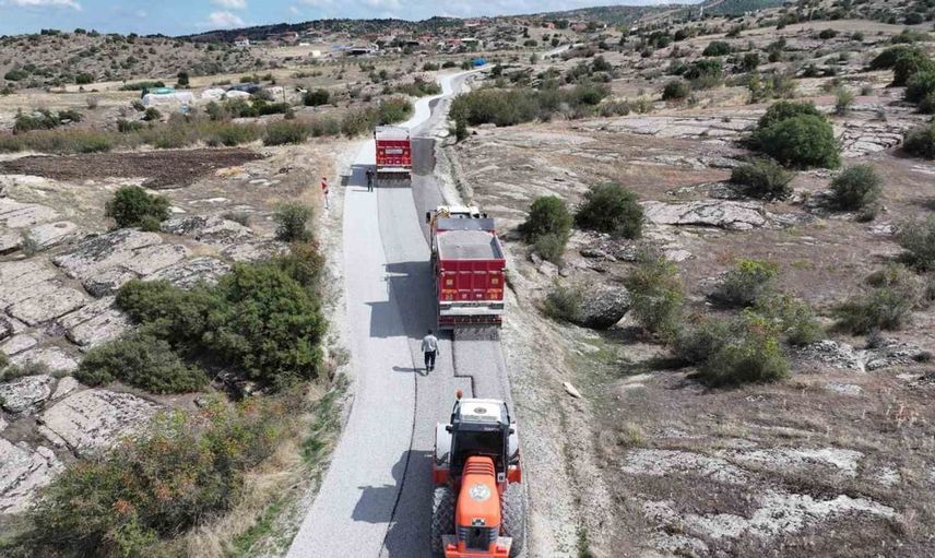Kula'da 35 kilometrelik ulaşım yolu yenileniyor
