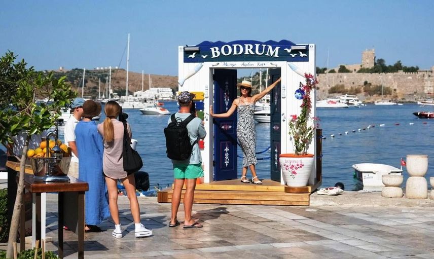 Bodrum’un güzellikleri 'Maviye açılan kapı' ile taçlanıyor