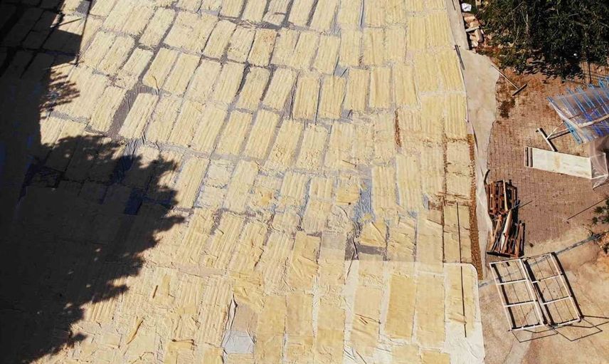 Maraş tarhanasında verimli sezon tamamlandı: 3 bin 650 ton rekolte