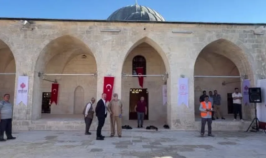 Adıyaman'da tarihi musalla camii yeniden ibadete açıldı