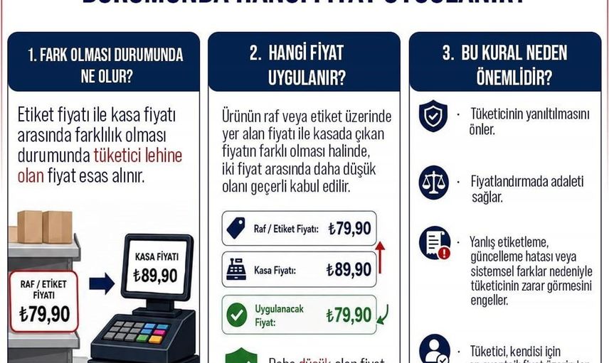 Ticaret Bakanlığı'ndan tüketici haklarına ilişkin önemli açıklama