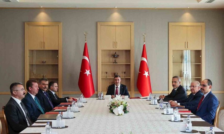 Cevdet Yılmaz'ın başkanlığında milli dayanışma kurulunun ilk toplantısı yapıldı