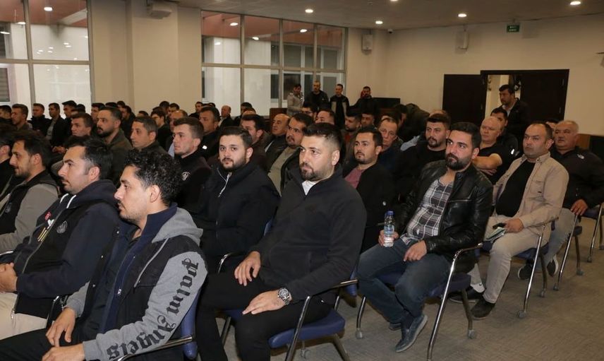 Bolu'da ormancılara jandarmadan trafik güvenliği semineri