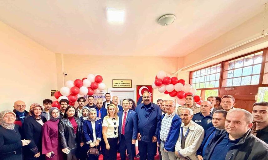 Kemaliye'de spor ve aktivite merkezi açılışı gerçekleşti