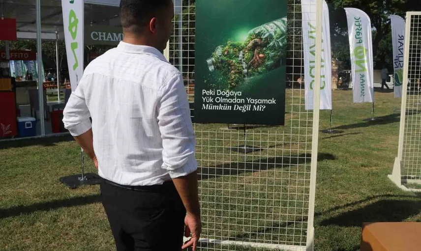 Adana lezzet festivalinde biyoplastik ürünlerle sürdürülebilirlik vurgusu