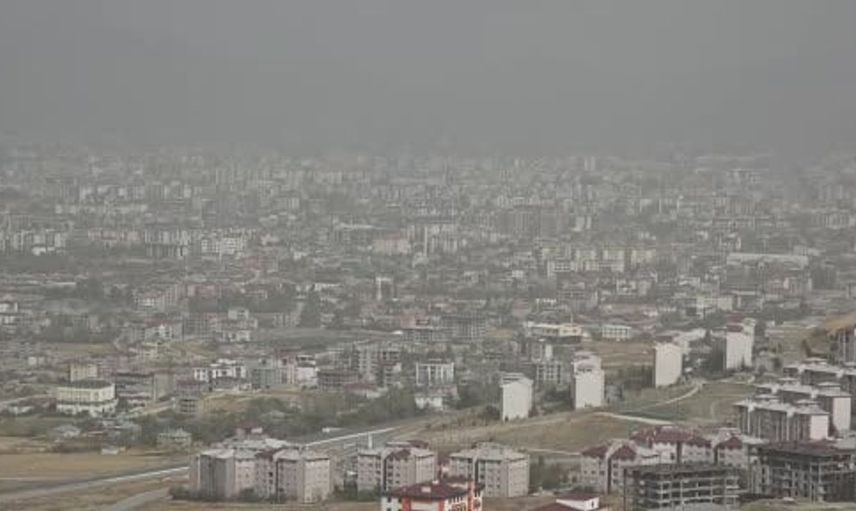 Van'da toz taşınımı yaşamı olumsuz etkiledi