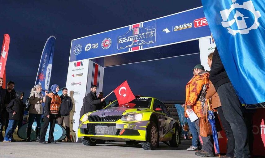 Kocaeli Rallisi'nde 80 sporcu mücadele ediyor