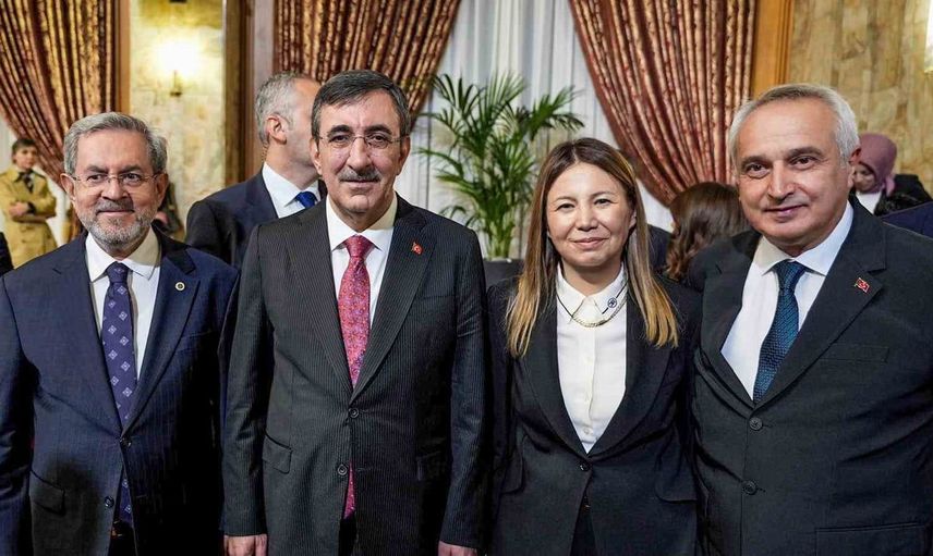 Prof. Dr. Fatma Aydın, TBMM resepsiyonunda üniversitesini temsil etti