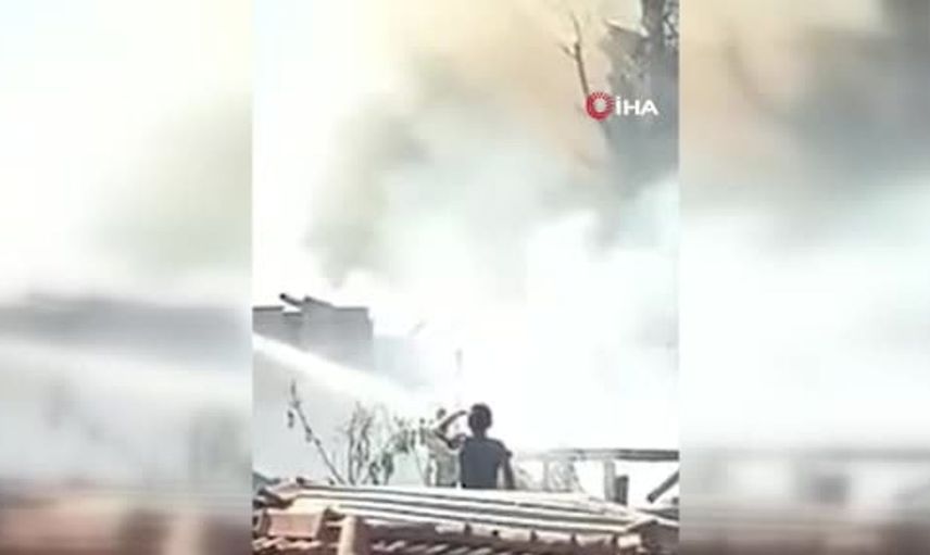 Kastamonu'da yangın faciası: iki gecekondu küle döndü