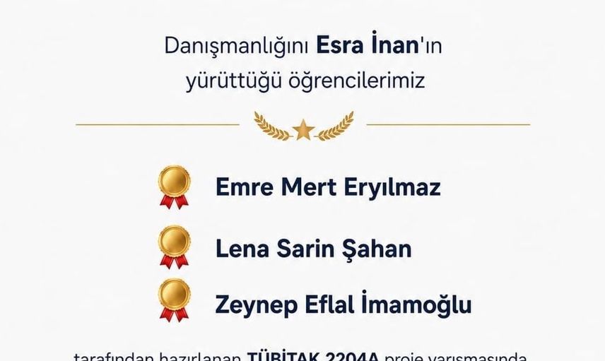 Atakum BİLSEM'in uluslararası başarı hedefi: TÜBİTAK ikinciliği ile yolculuk başlıyor