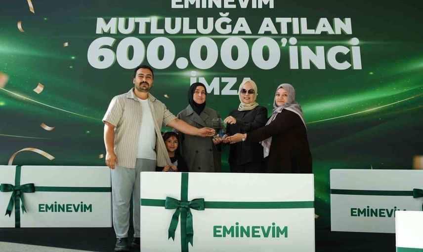 Eminevim, 600 bininci teslimatıyla sektörde yeni bir dönüm noktasına ulaştı