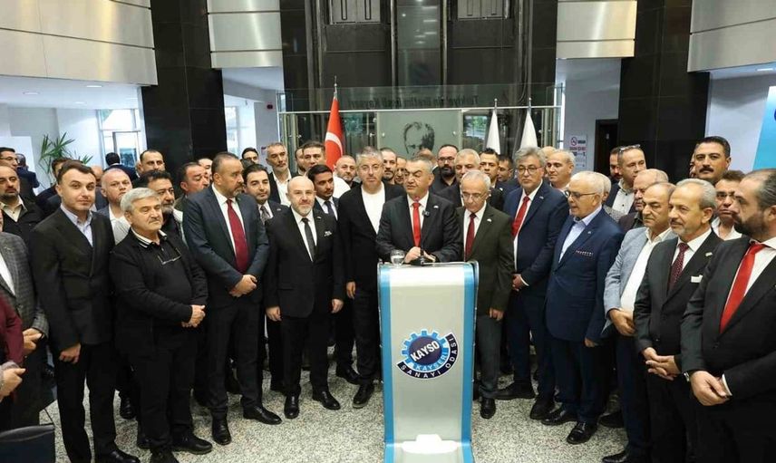 Kayseri sanayi odası başkanlığına yeniden seçilen Büyüksimitci, geleceğe dair hedeflerini paylaştı