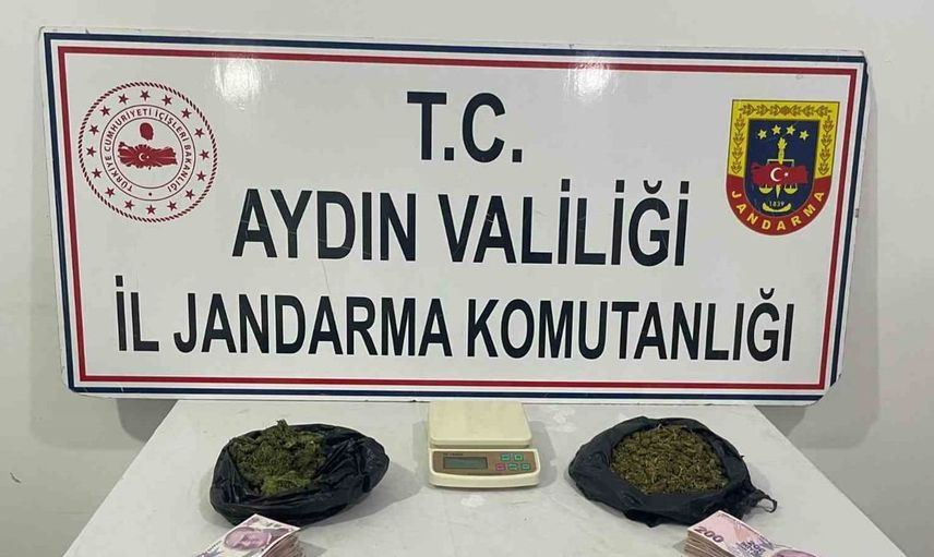 Nazilli'de uyuşturucu operasyonunda iki kişi gözaltına alındı