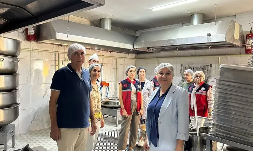 Nazilli'de okul ve öğretmenevi yemekhanelerine hijyen denetimi yapıldı