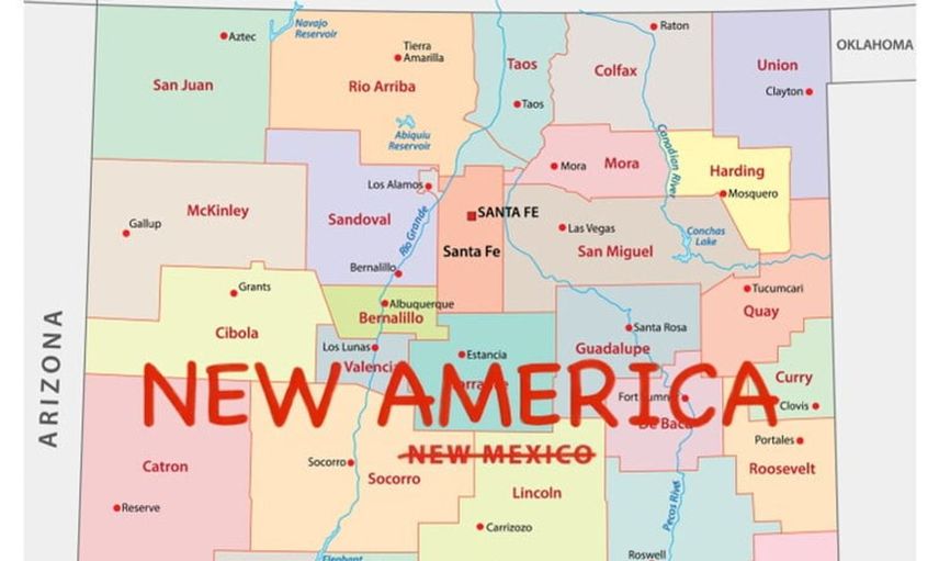 Trump’tan tarihi öneri: New Mexico eyaletinin adı New America mı olmalı?