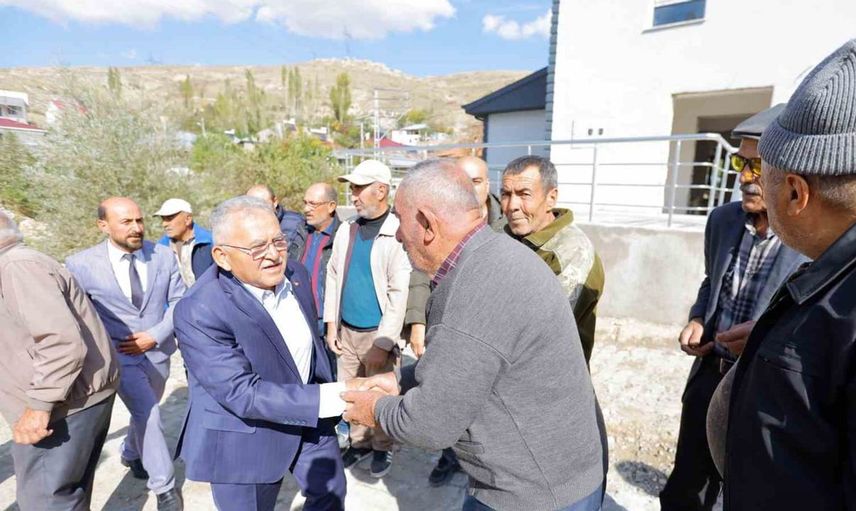 Kayseri'de Yedioluk camii yeniden ibadete açıldı
