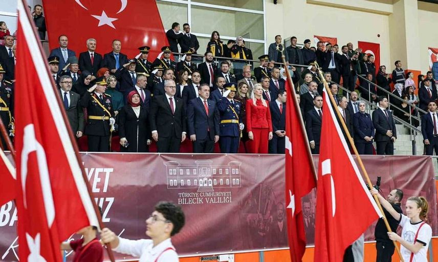 Bilecik'te 29 Ekim coşkusu anaokulu öğrencileriyle taçlandı