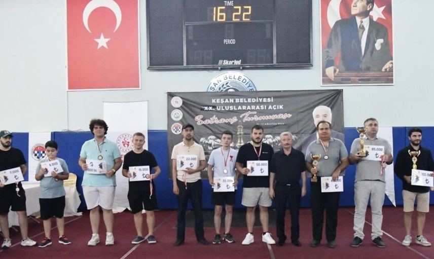 20. Uluslararası Açık Satranç Turnuvası Başladı