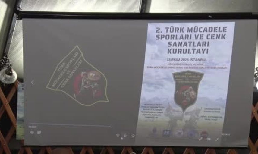 Türk mücadele sporları ve cenk sanatları kurultayı'nda yeni ufuklar açılıyor