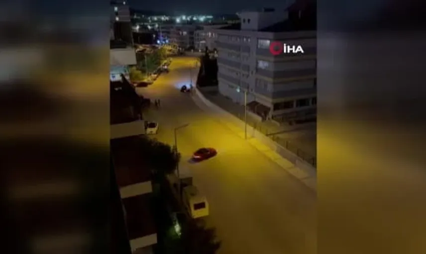 İzmir'deki drift magandaları mahalleliyi tedirgin ediyor