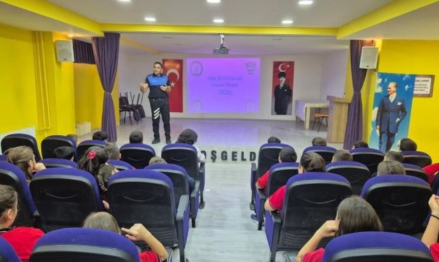 Bilecik’te öğrencilere güvenlik eğitimi verilerek bilinçlendirildi