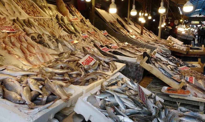 Mersin'de av yasağı kalktı, balık pazarında hareketlilik arttı